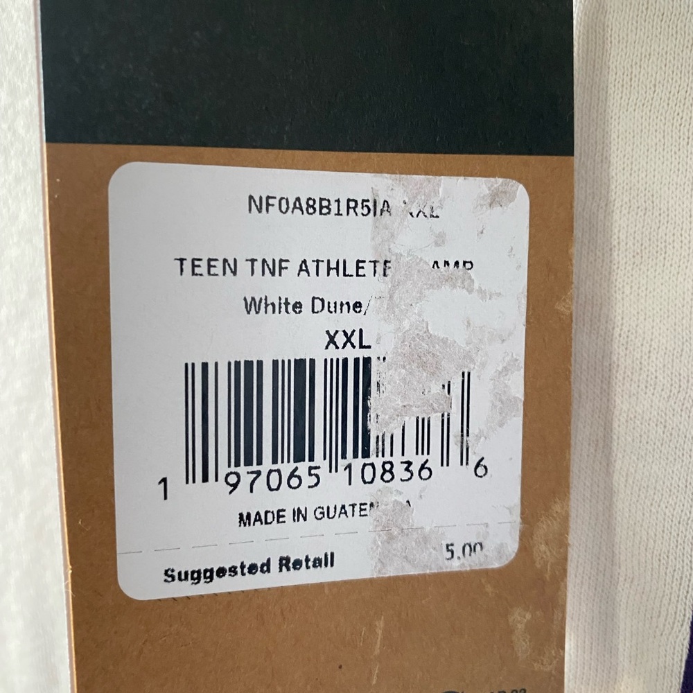 The North Face Cream Hoodie Brittany Charboneau Graphic Girls 18 Teen NWT - Picture 7 of 10